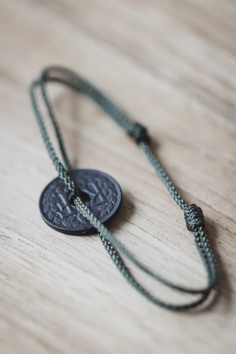 Bracelet Le sous Français - Le petit charbon  3
