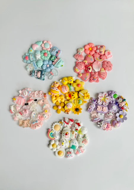 Lot de charms Kawaii