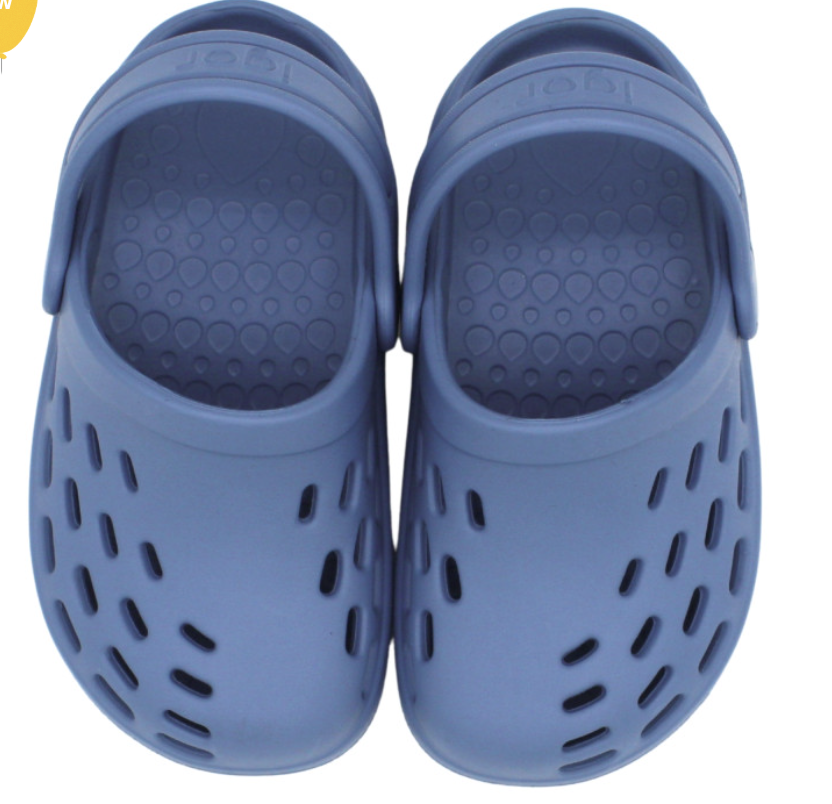 Igor : chaussures d'été sabots Bleu 2