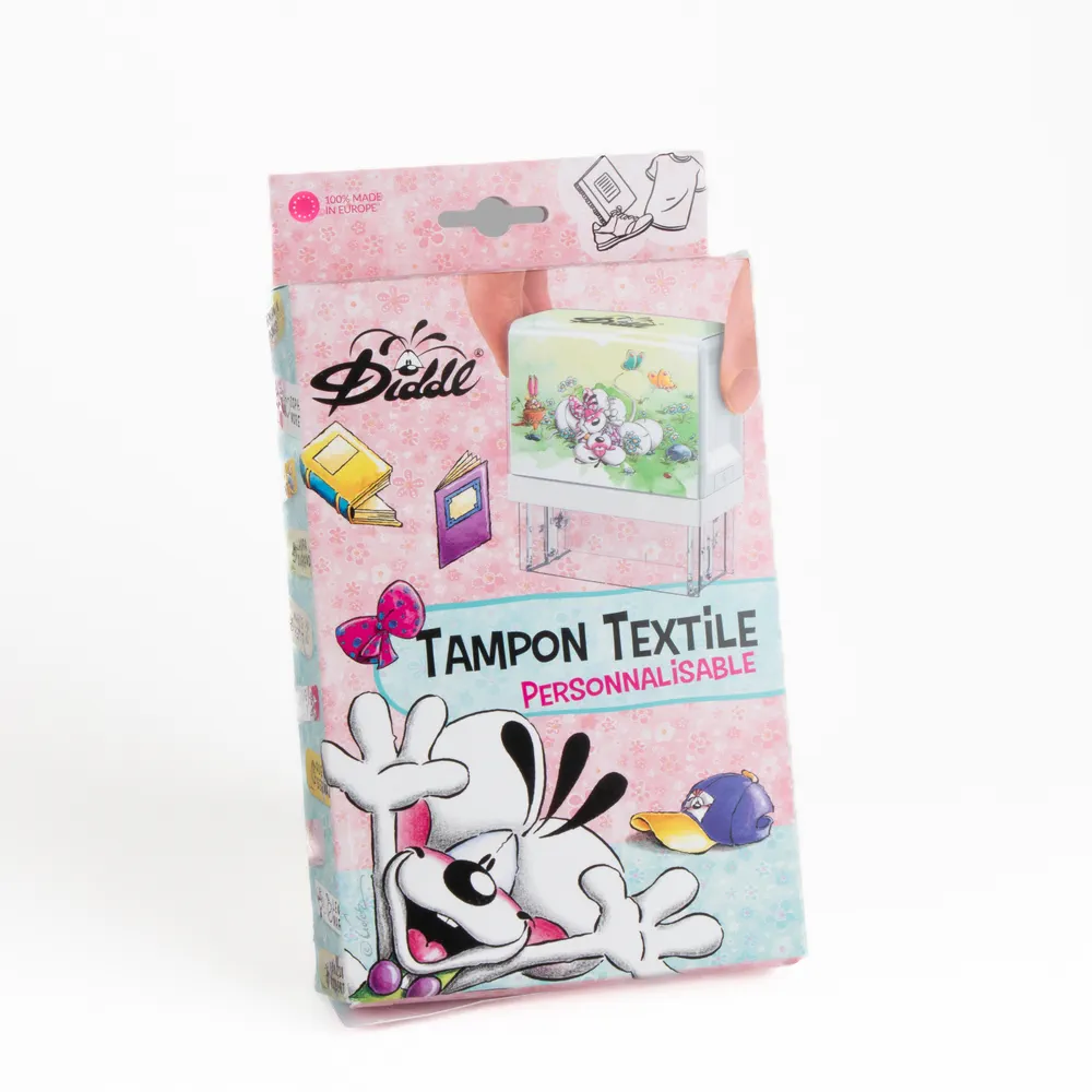 Tampon Textile Personnalisable Diddl