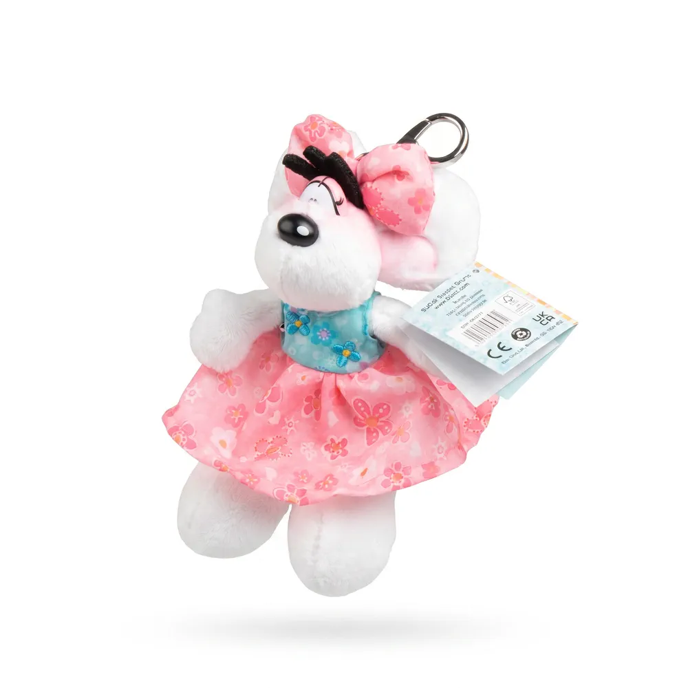 Pore clés peluche Diddlina robe Summer 15cm