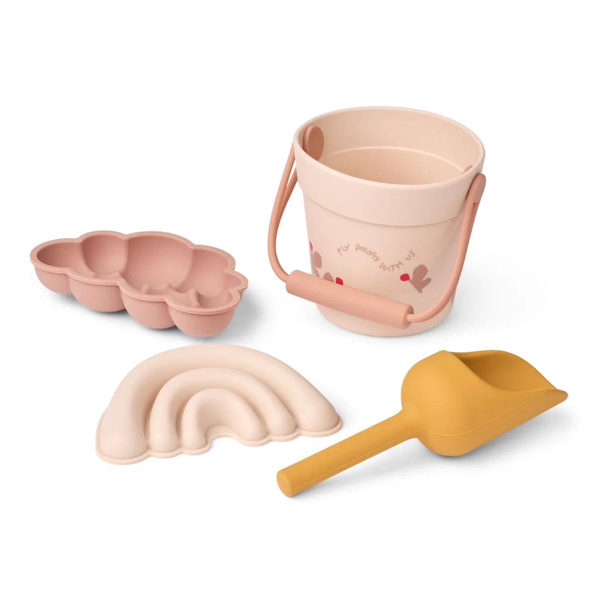 Mini ensemble de plage blush