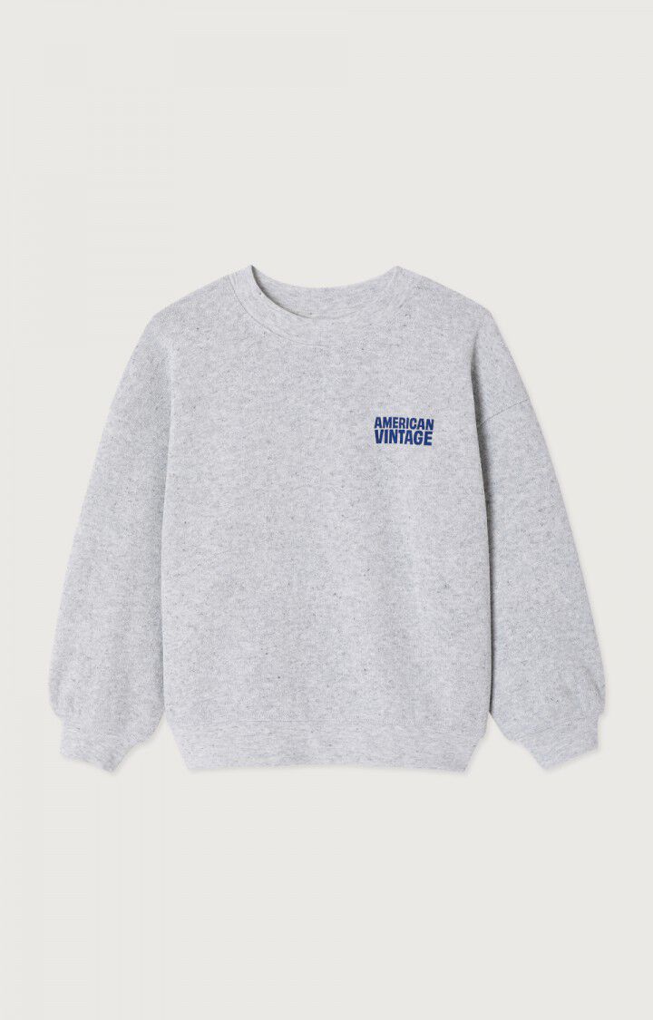 American Vintage : Sweat enfant Evona bleu 2