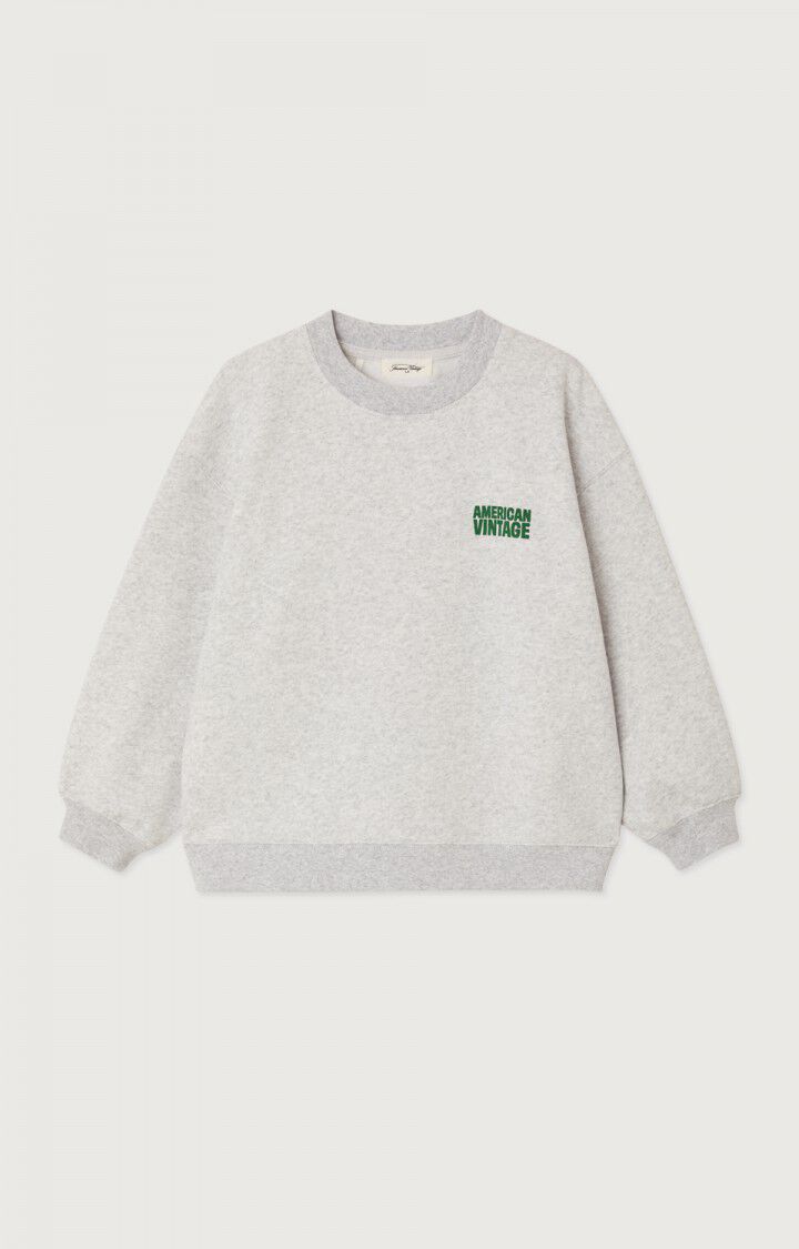 American Vintage : Sweat enfant Baptown vert 2