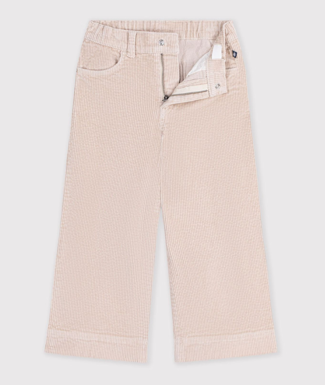 Pantalon wide leg enfant en velours 3