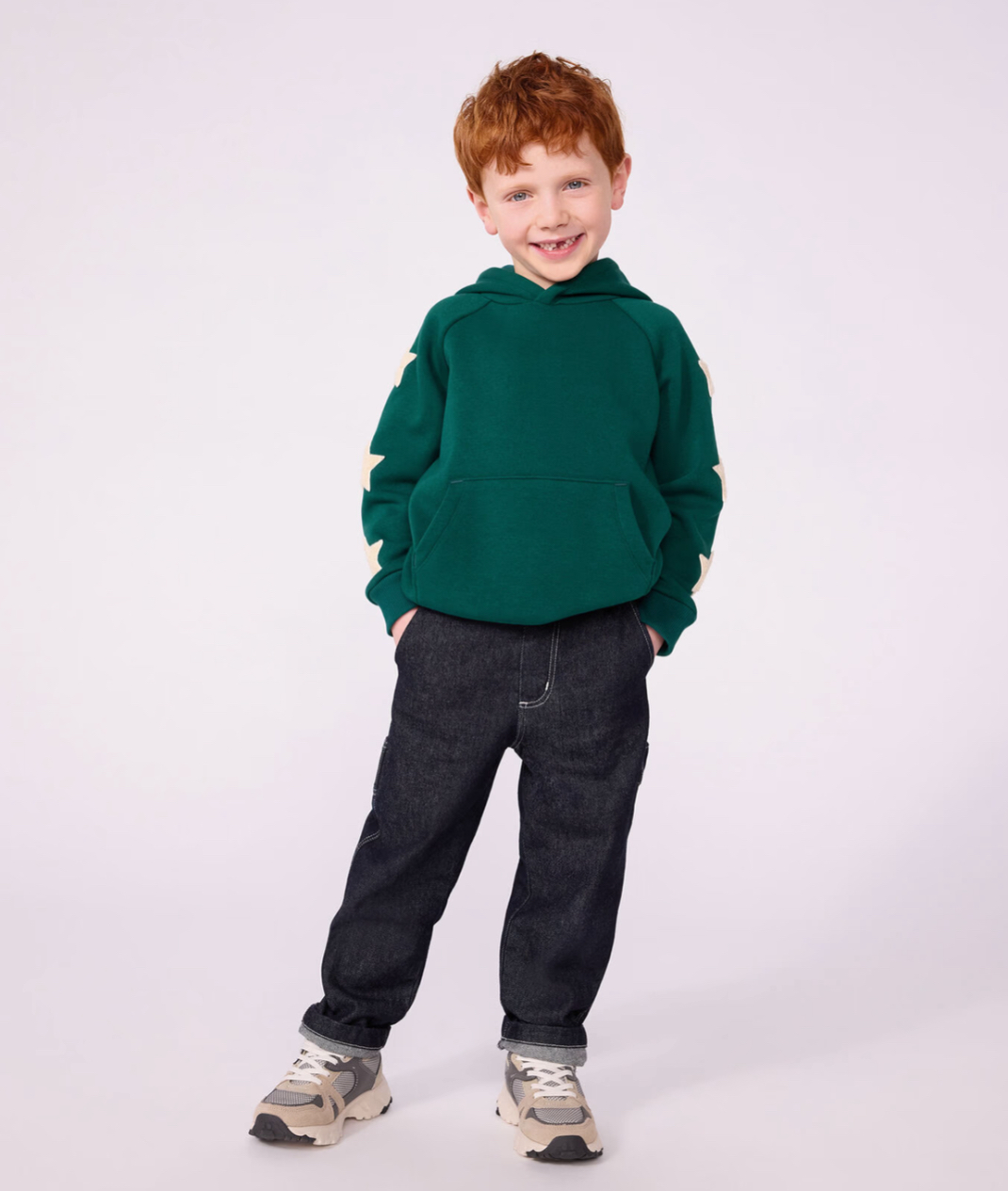 Pantalon carpenter enfant en denim 3