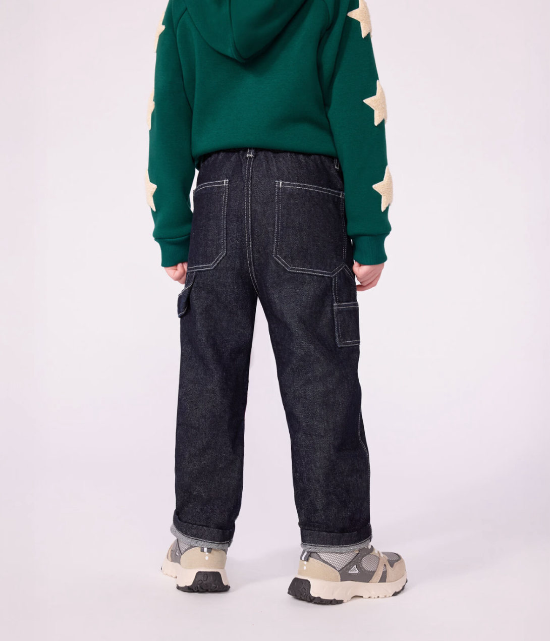 Pantalon carpenter enfant en denim — 3 ans