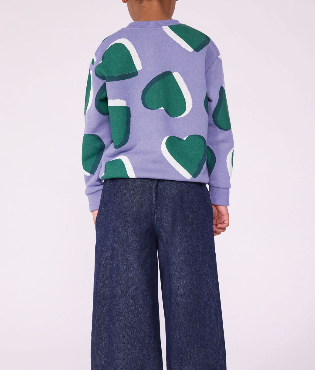 Pantalon wide leg enfant en denim 3