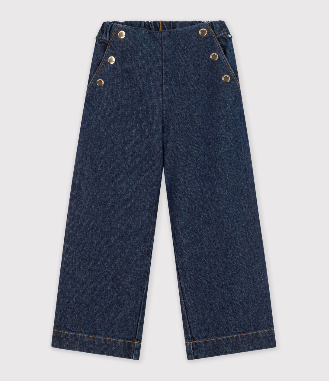 Pantalon wide leg enfant en denim — 3 ans