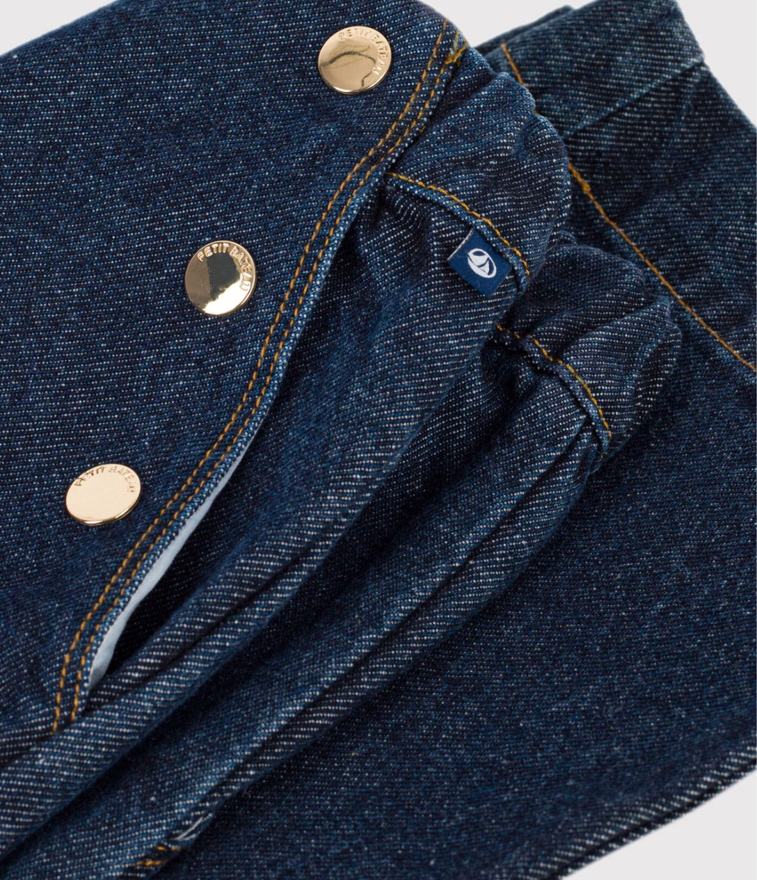 Pantalon wide leg enfant en denim 6