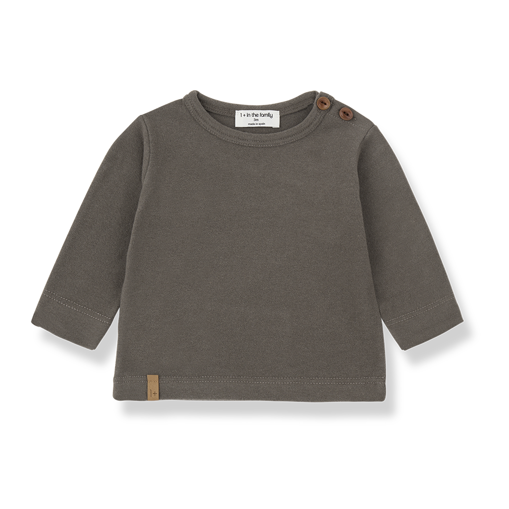 Haut TOM Taupe foncé — 3 mois