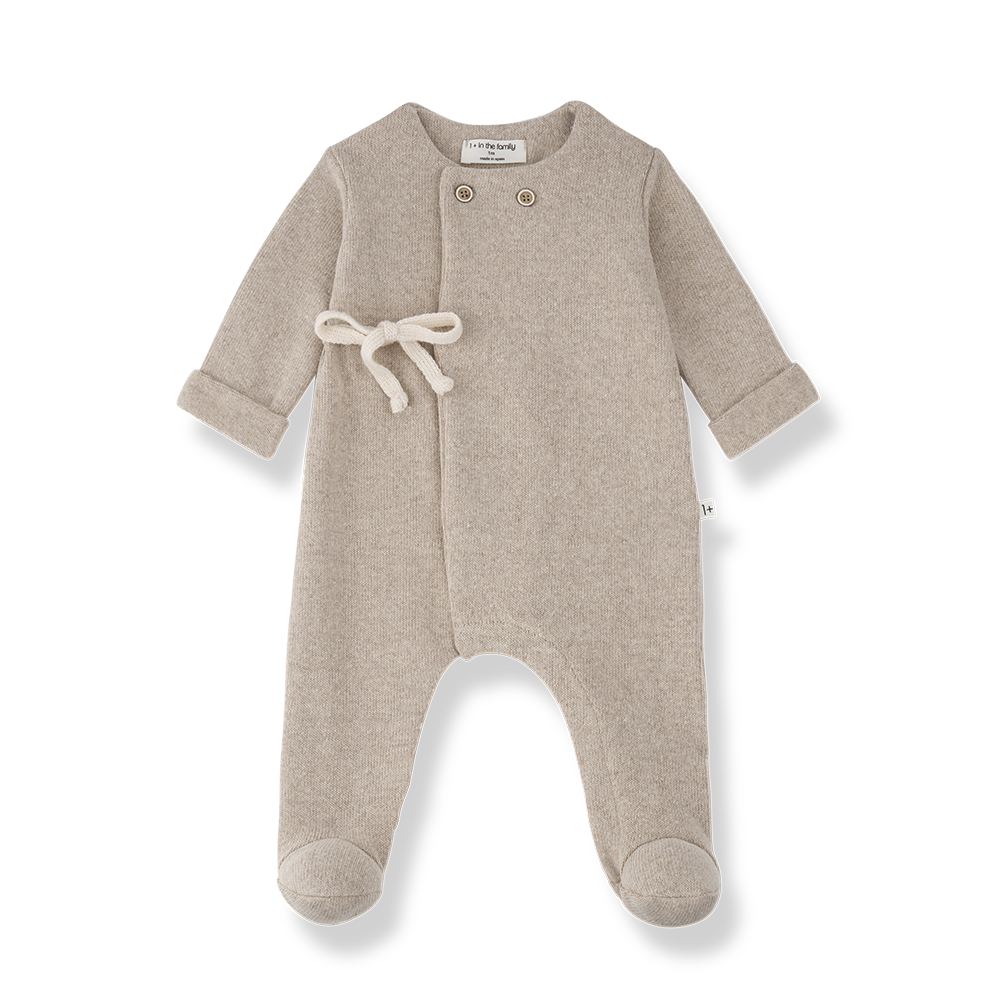 Combinaison HAVRE beige bébé — 3 mois