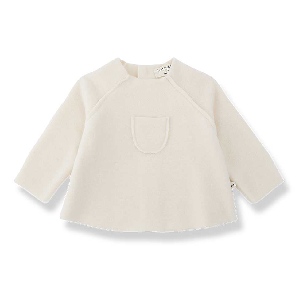 Haut LIMOGES écru bébé  — 1 mois 