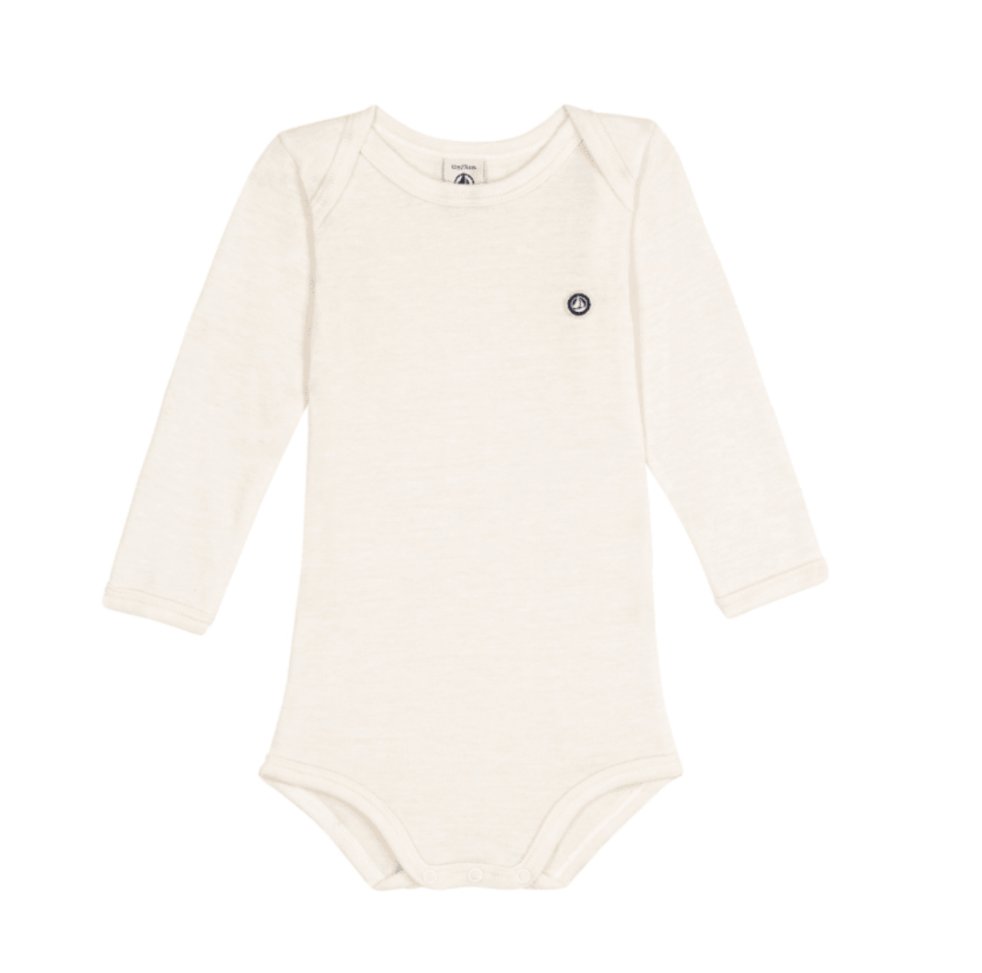 Body chaud bébé écru — 3 mois