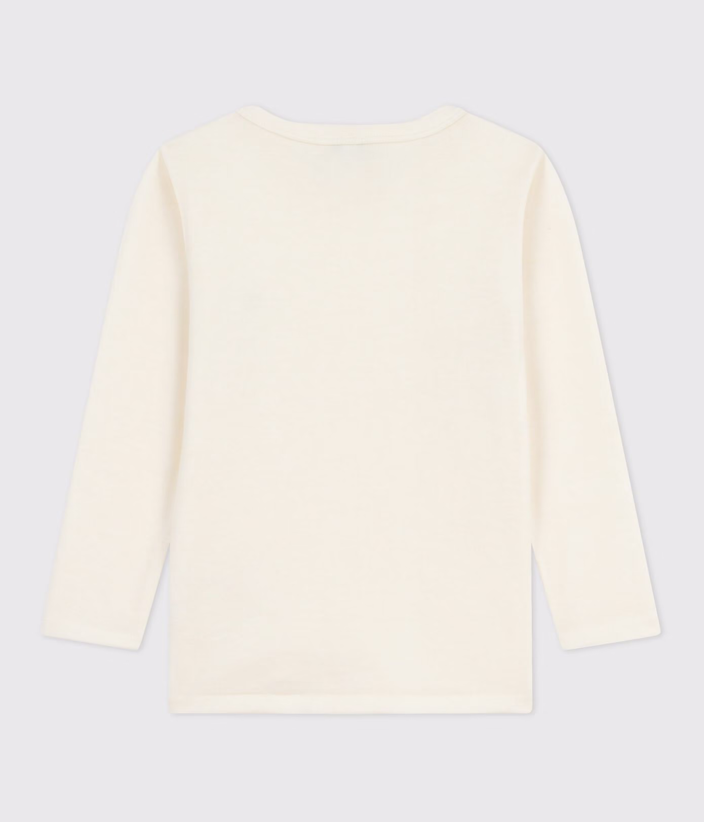 Tee-Shirt ML Enfant écru laine 2