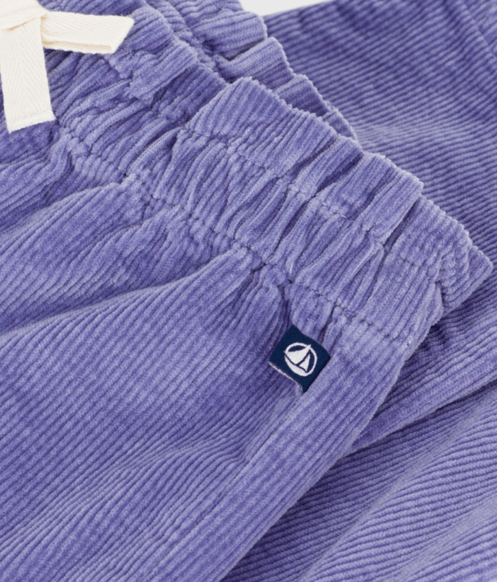 Pantalon velours Lavande 3
