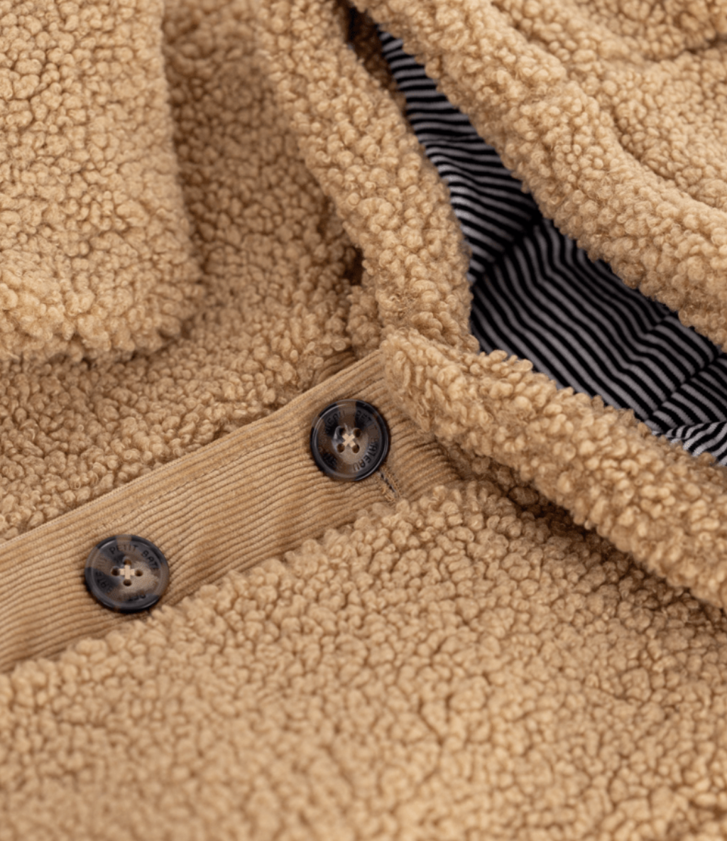 Manteau bébé Sherpa Latte 3