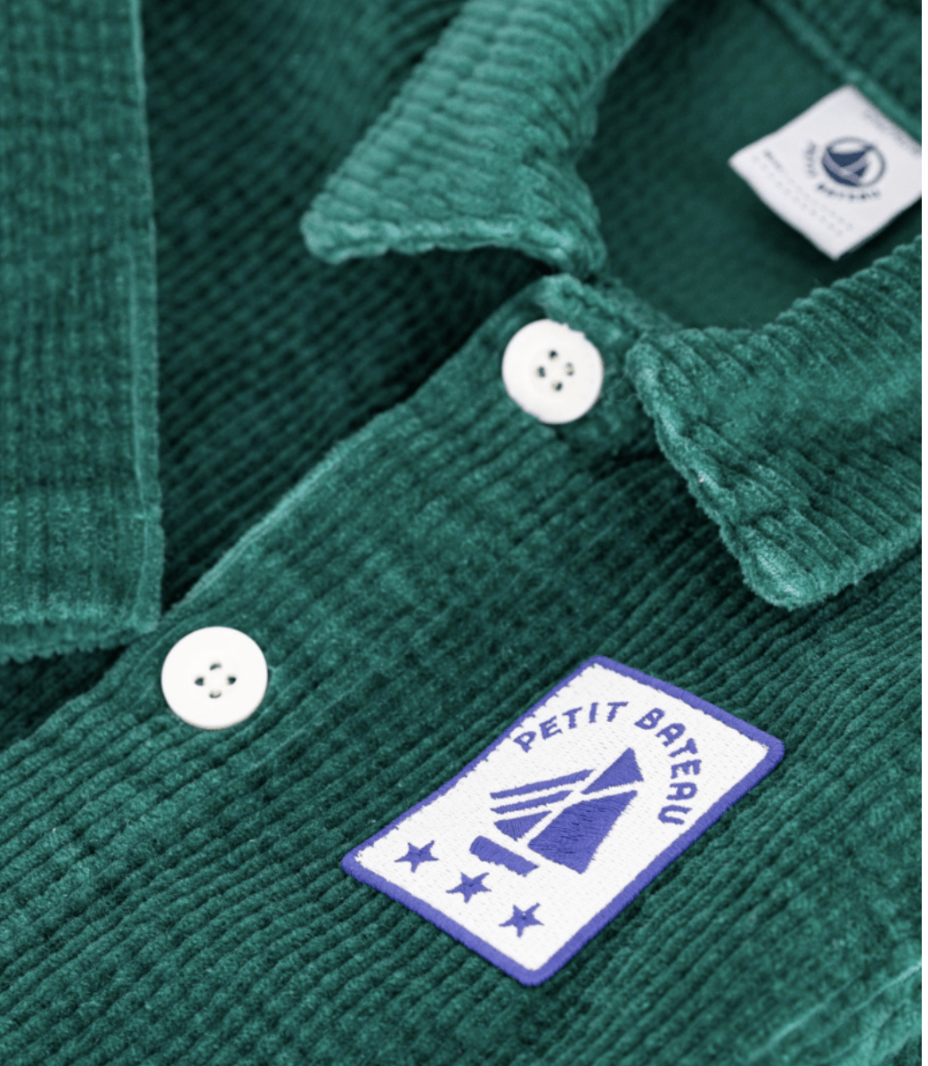 Combinaison Longue velours Evergreen bébé 4