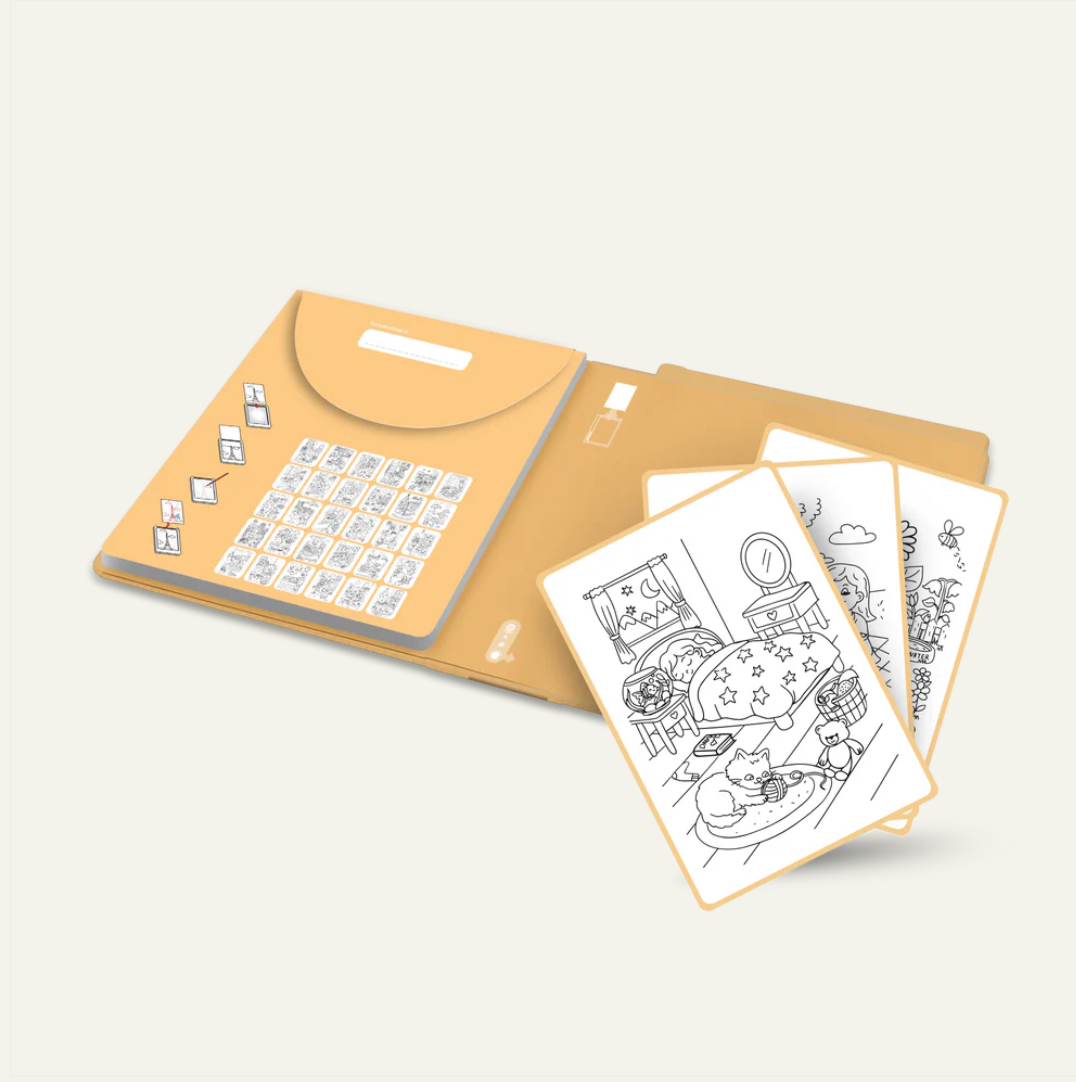 REFILL KIDYDRAW-PAD  "ANIMAUX DE COMPAGNIE" 4