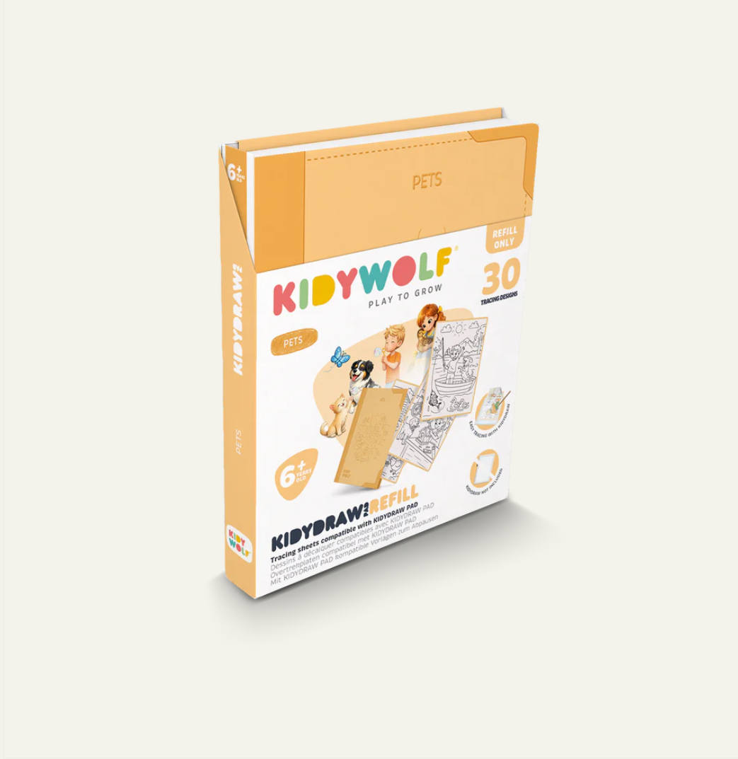 REFILL KIDYDRAW-PAD  "ANIMAUX DE COMPAGNIE" 7