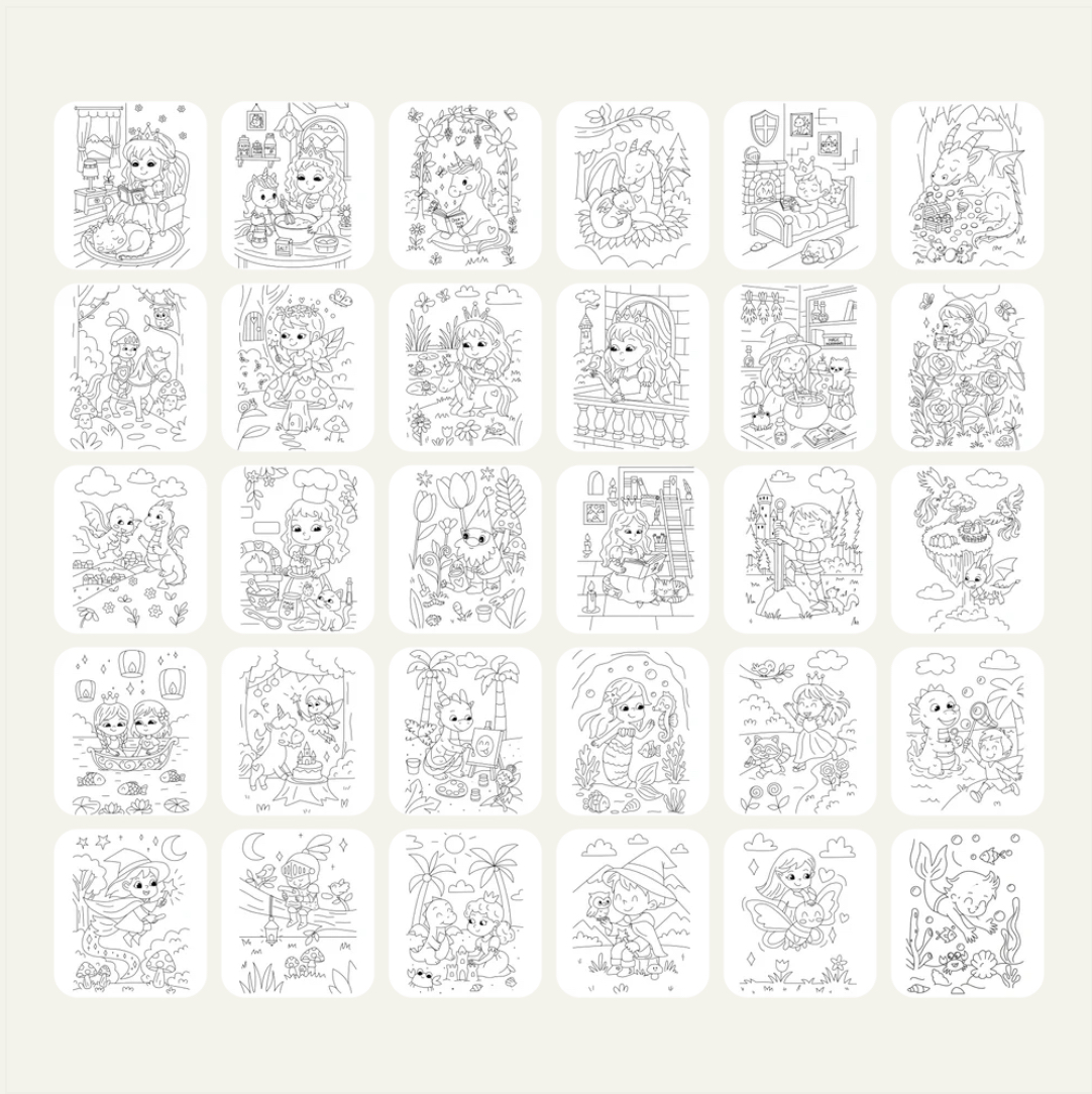 REFILL KIDYDRAW-PAD "Once Upon a time" 6+ 5