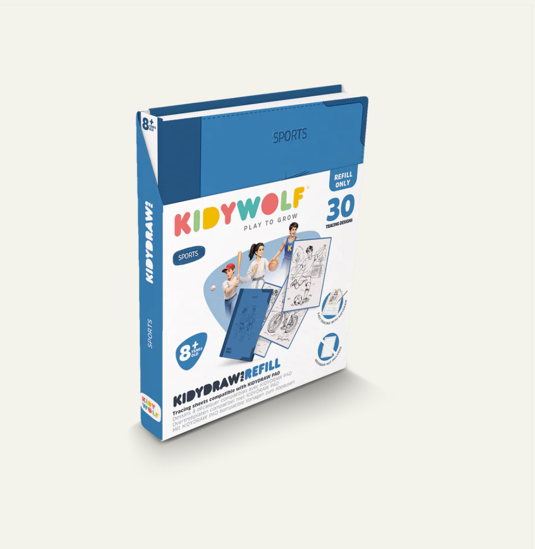 REFILL KIDYDRAW-PAD "SPORTS" 10