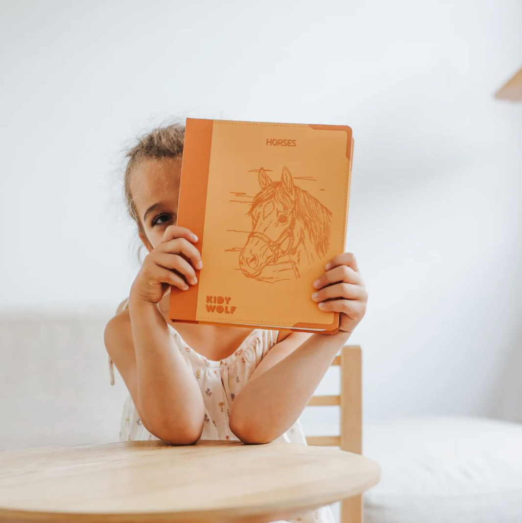 REFILL KIDYDRAW-PAD "CHEVAUX" 12