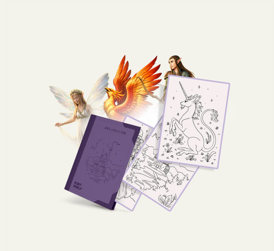 REFILL KIDYDRAW-PAD "ONCE UPON A TIME" 8+