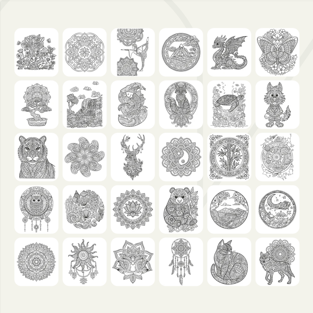 REFILL KIDYDRAW-PAD "ZEN" 4