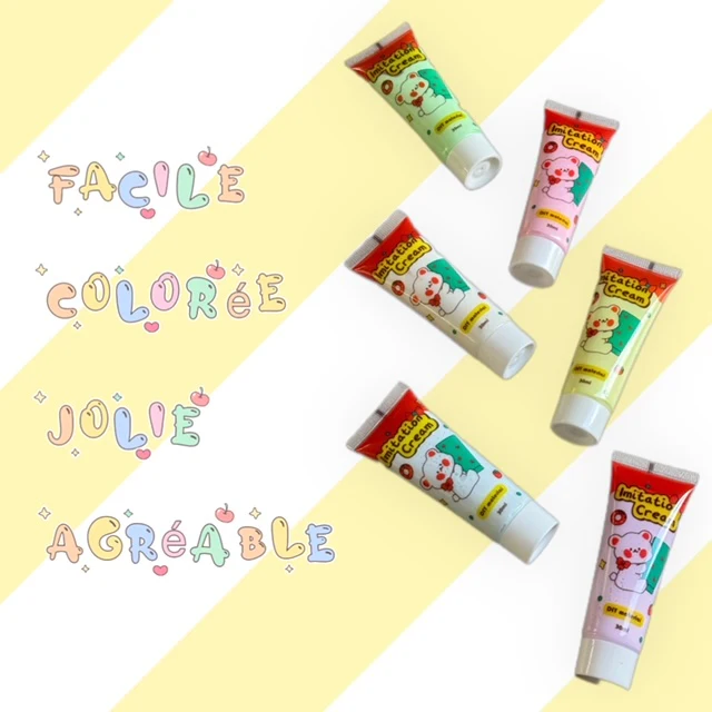Tube de colle à l'unité Kawaii