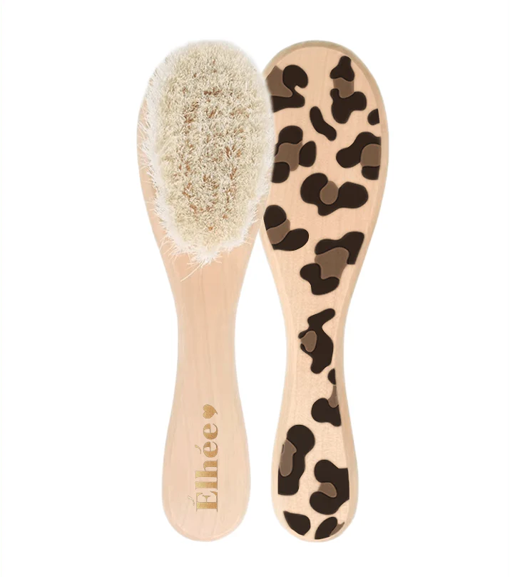 Brosse bébé en bois naturel Graouu
