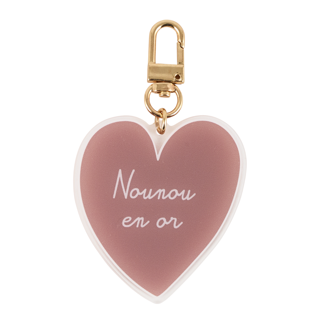 Porte clés : Nounou en or