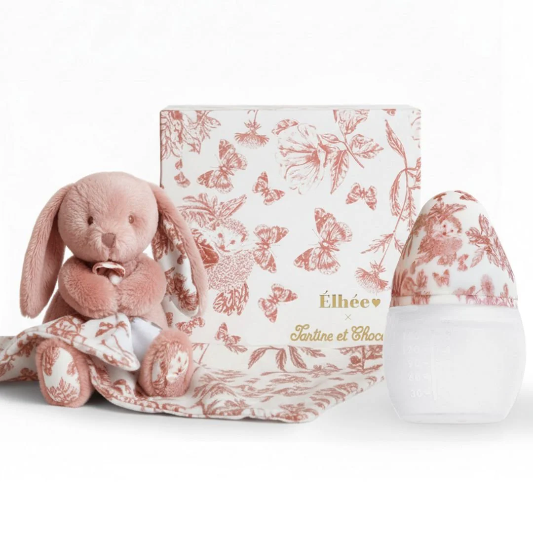 Coffret Biberon + Doudou | Tartine et Chocolat Terracotta 7
