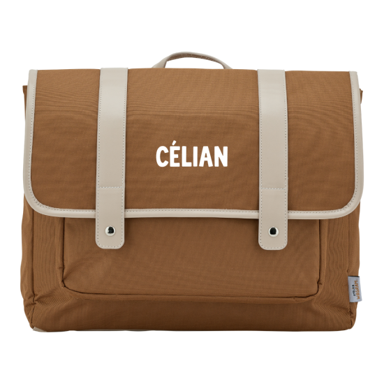 Grand cartable primaire marron 4
