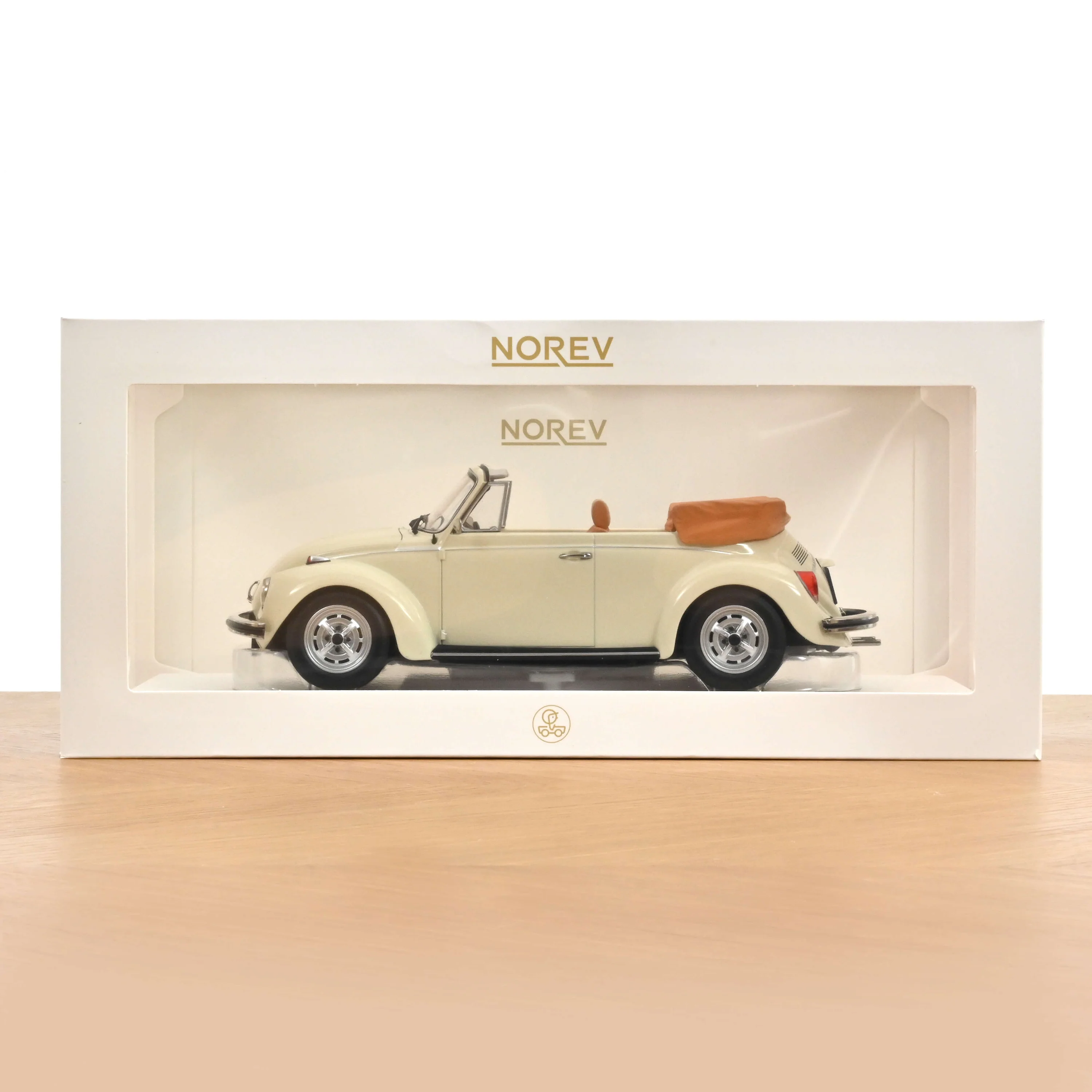 VW 1303 Cabriolet 1972 Blanc Crème 1/18
