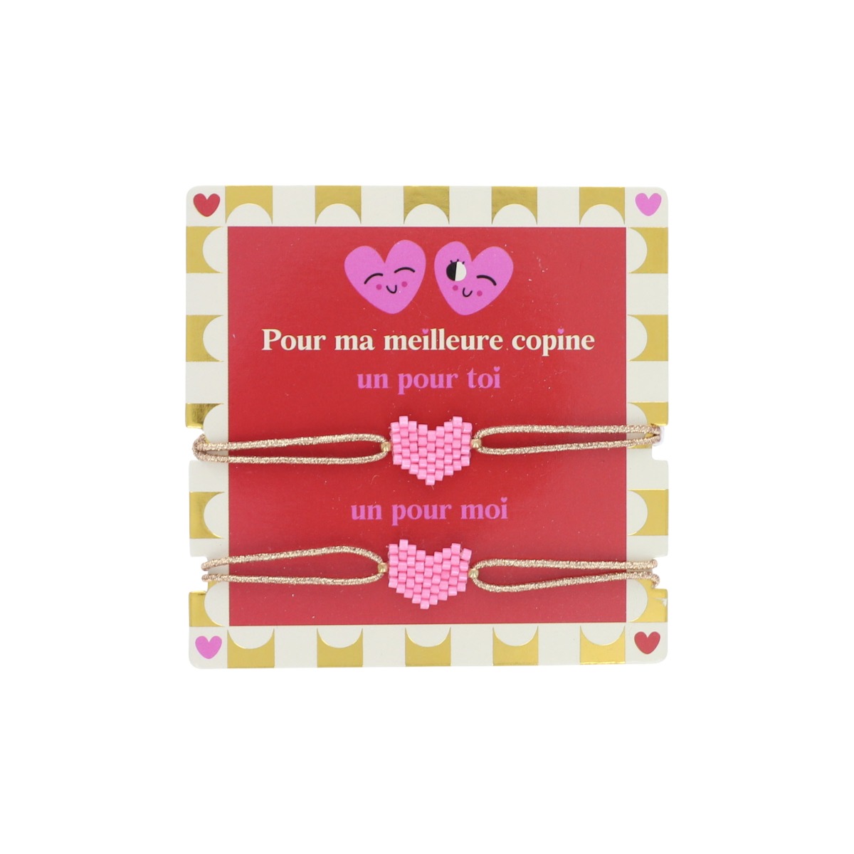 Bracelets coeur 1 pour toi 1 pour moi