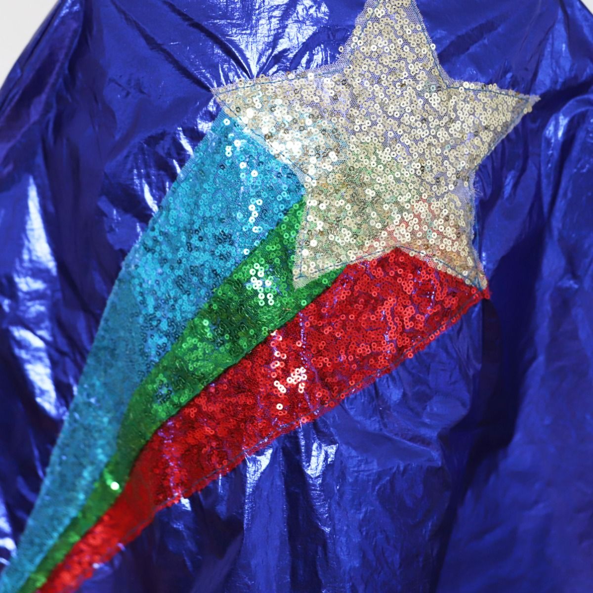Déguisement cape à sequins réversible Super-héros 2