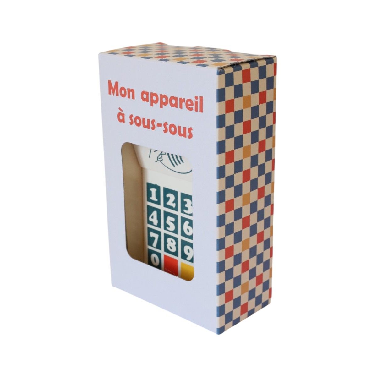 Machine à carte bancaire en bois 2