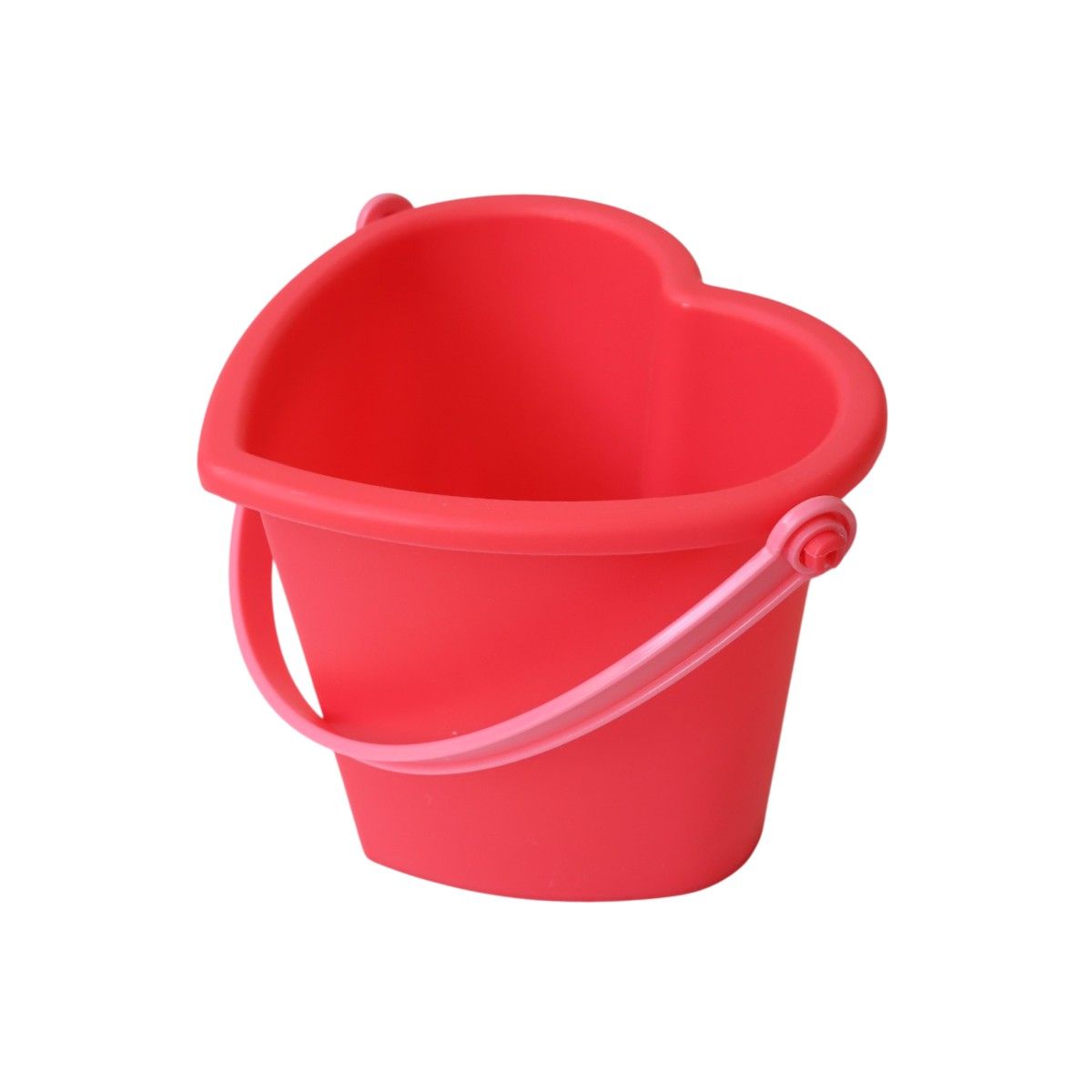 Seau de plage cœur rose
