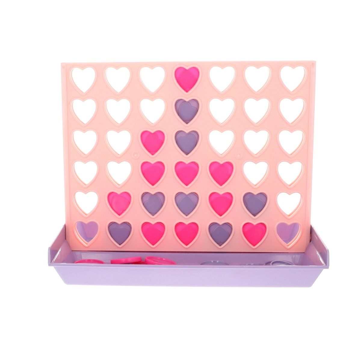 Jeu puissance 4 cœurs roses 2