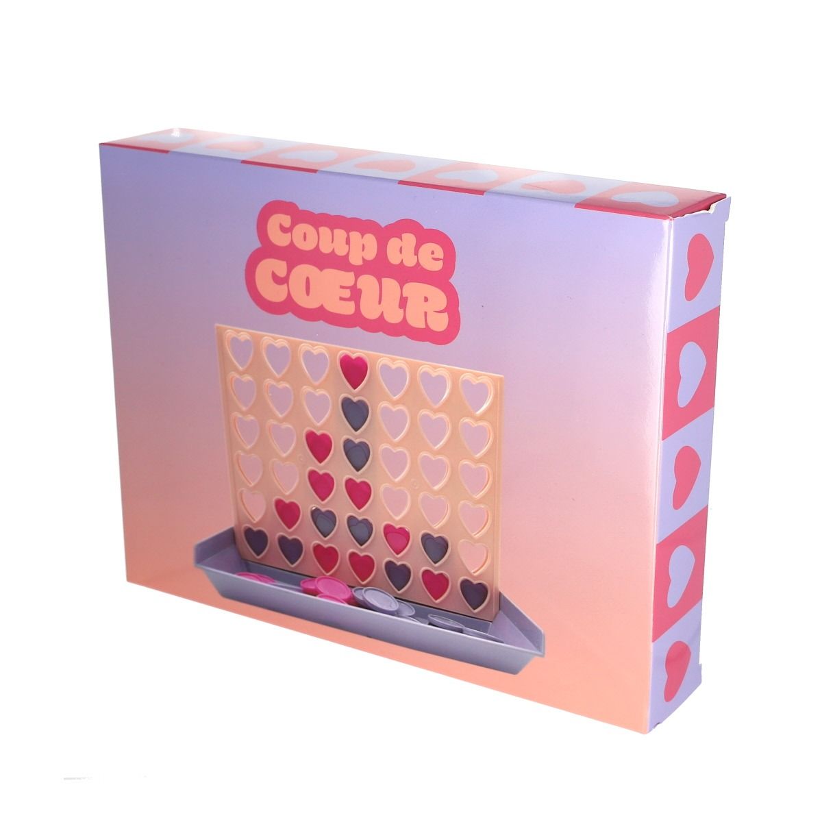 Jeu puissance 4 cœurs roses 3