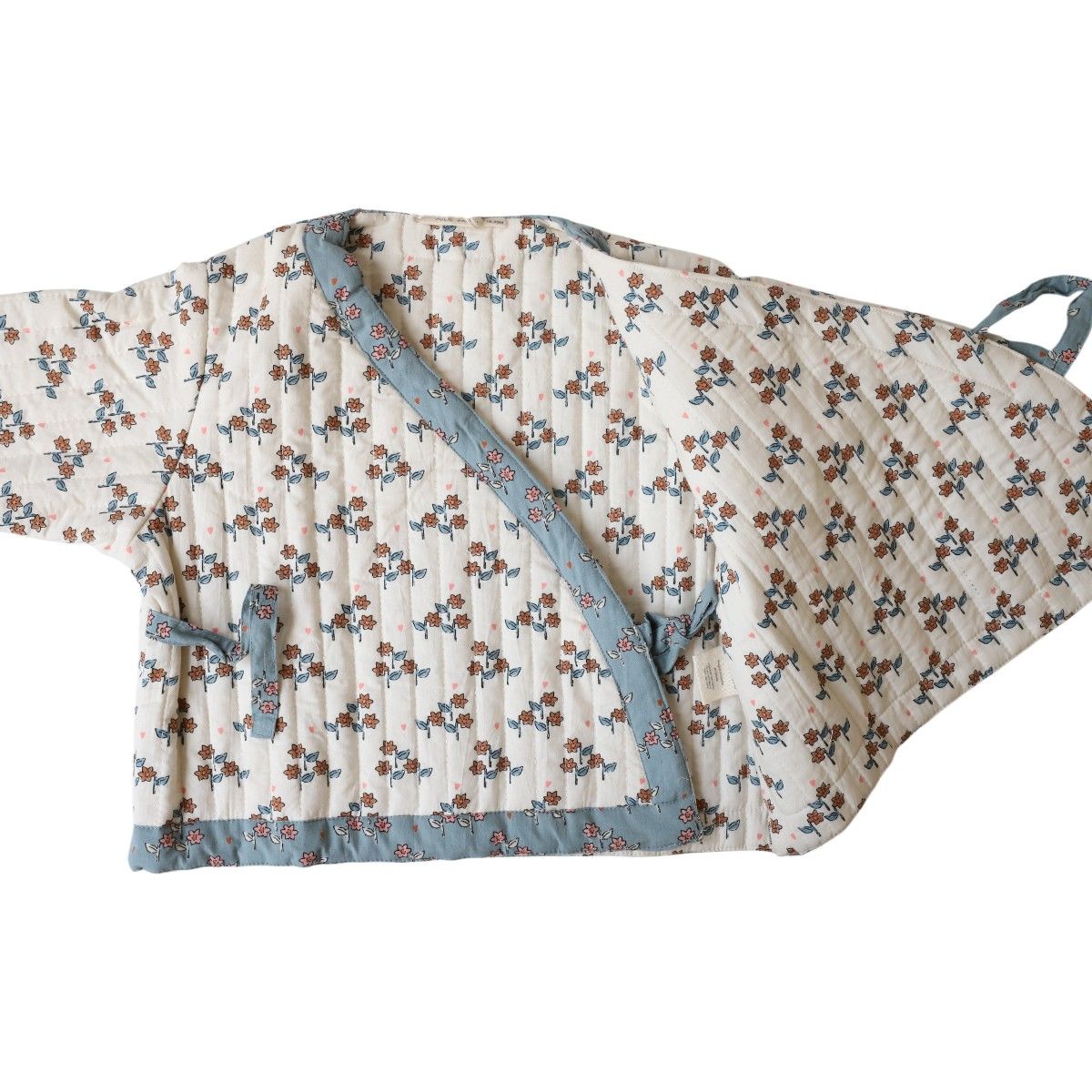 Veste kimono matelassée fleurie 18-36 mois - À la cueillette 4