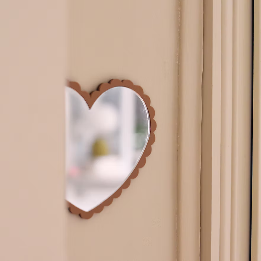 Miroir coeur "Fall in Love"