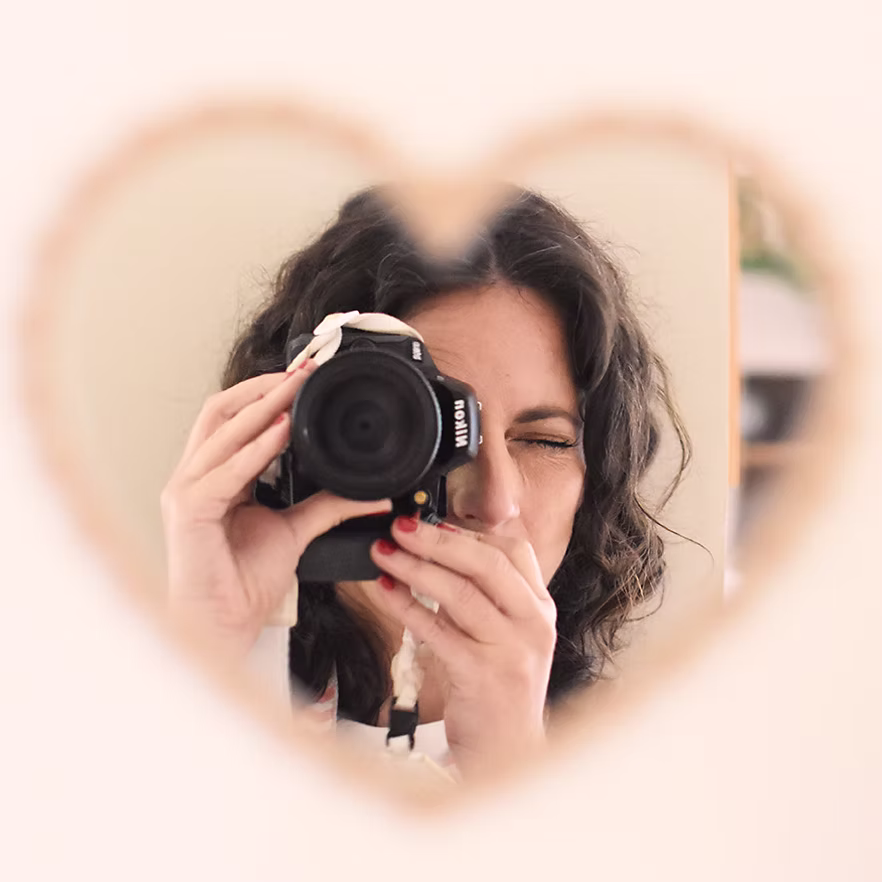 Miroir coeur "Fall in Love" 2