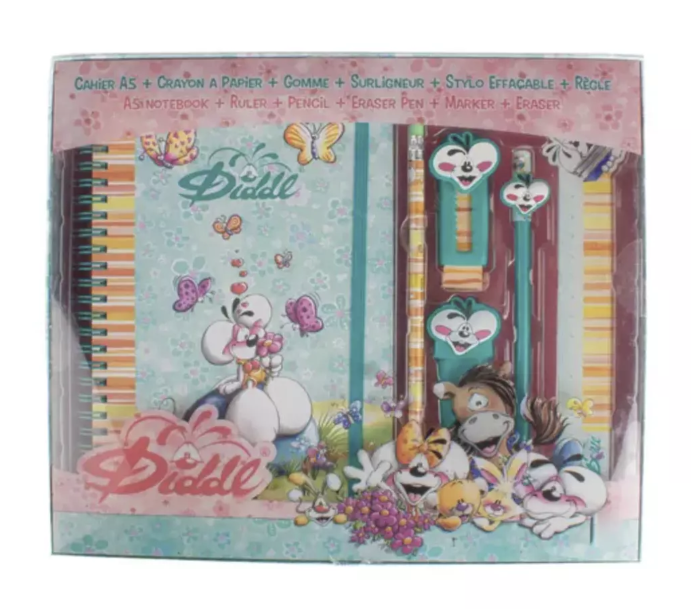 Coffret cadeau écriture Diddl
