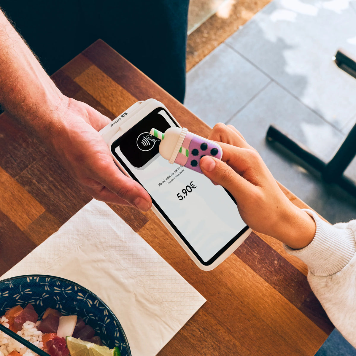Money Walkie : Coque seule Bubble Tea 2
