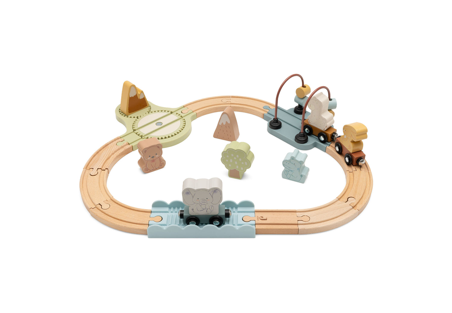 Train en bois