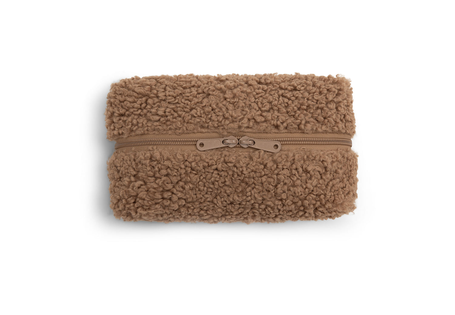 Housse pour lingettes bouclette camel 3