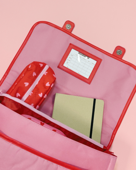 Grand cartable primaire rose 6