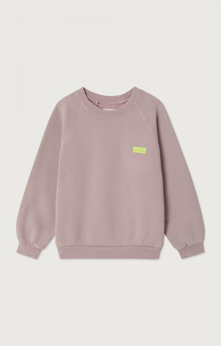 Americain Vintage : Sweat Izubird Prunelle Vintage  2